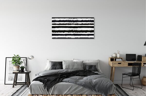 Obraz na plátne Nepravidelné pruhy zebra 100x50 cm