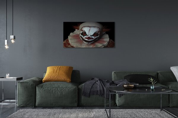 Obraz canvas scary clown 100x50 cm