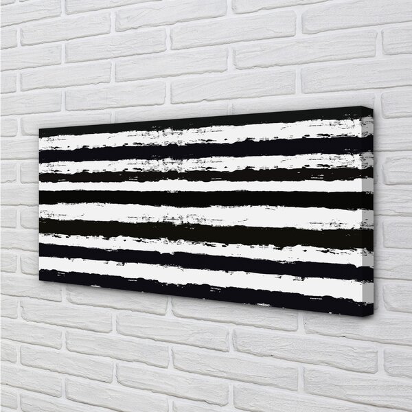 Obraz na plátne Nepravidelné pruhy zebra 100x50 cm