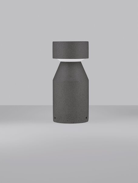 Vonkajšia stojaca lampa Lua čierna 12 W (9186185)