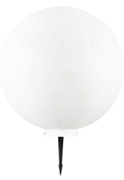 Vonkajšia stojaca lampa Moon biela 12 W