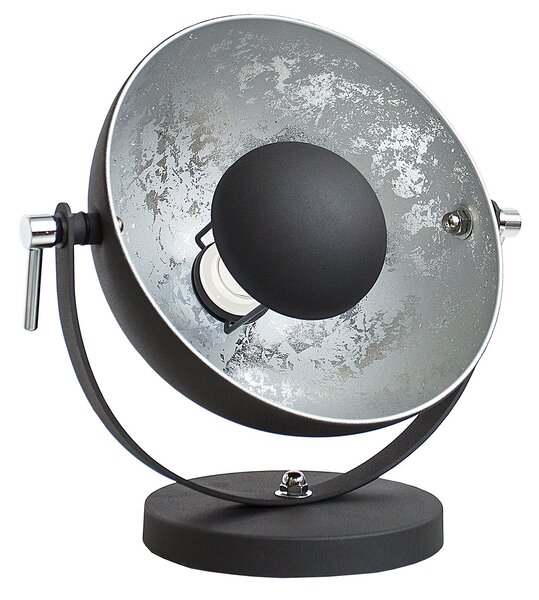 Estila Dizajnová jedinečná stolná lampa Studio 40 cm strieborná