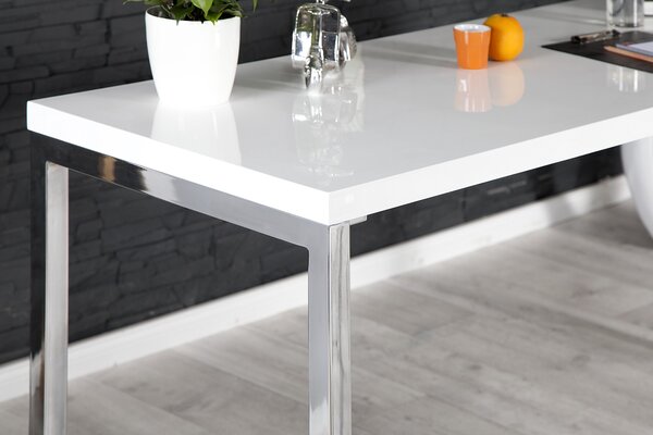 Estila Luxusný elegantný písací stôl White Desk biely
