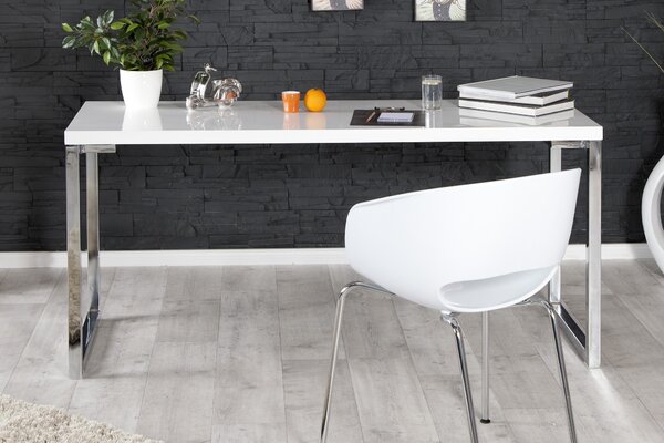 Estila Luxusný elegantný písací stôl White Desk biely