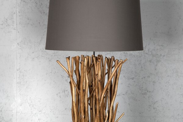 Estila Dizajnová luxusná stojaca lampa Euphoria 175cm hnedá