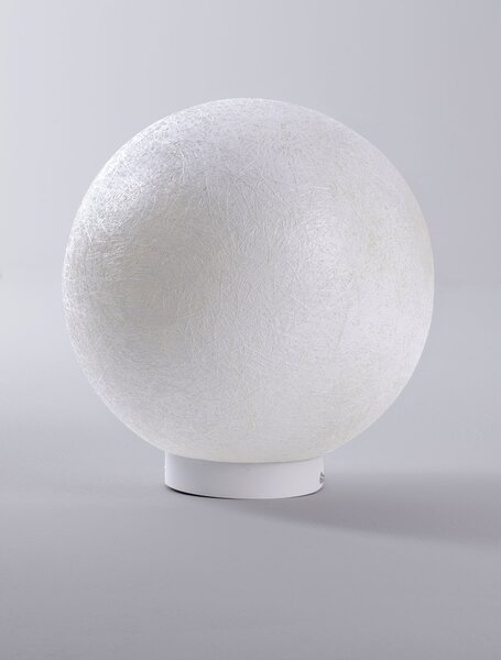 Vonkajšia stojaca lampa Moon biela 5 W