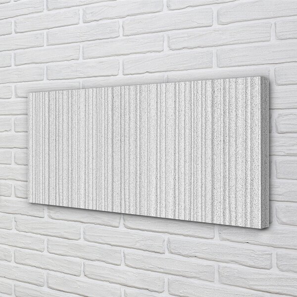 Obraz na plátne Gray nepravidelné pruhy 100x50 cm