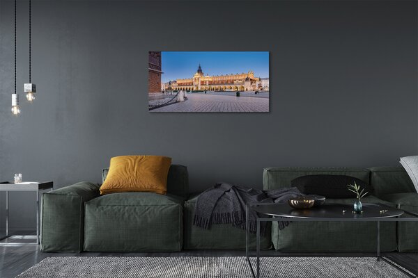 Obraz na plátne Krakow Sunset sála 100x50 cm