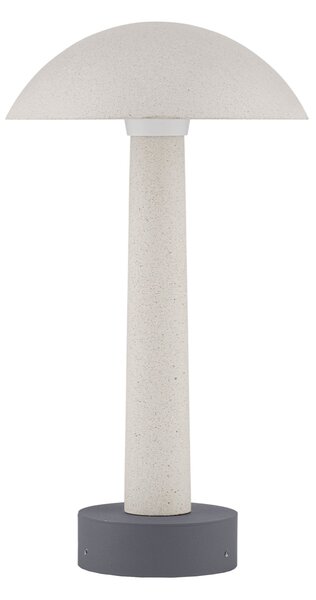 Vonkajšia stojaca lampa Tura biela 7 W