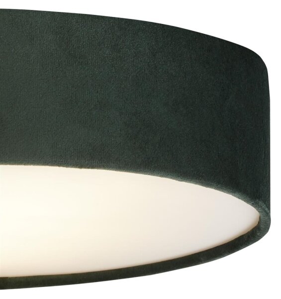 Searchlight 23298-3GR - Stropné svietidlo DRUM 3xE27/60W/230V, zelené