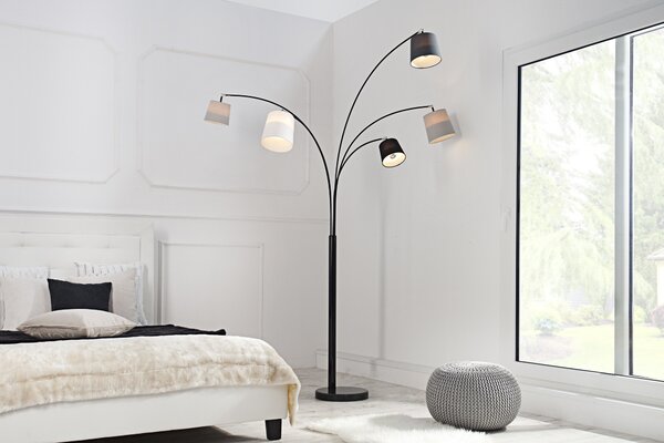 Estila Dizajnová originálna stojaca lampa Levels
