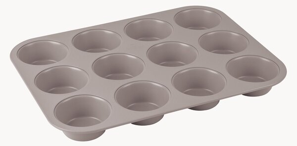 Forma na muffiny's nepriľnavým povrchom Taupe Collection