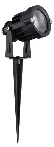 Vonkajšia stojaca lampa Quick pieskovo čierna 7 W