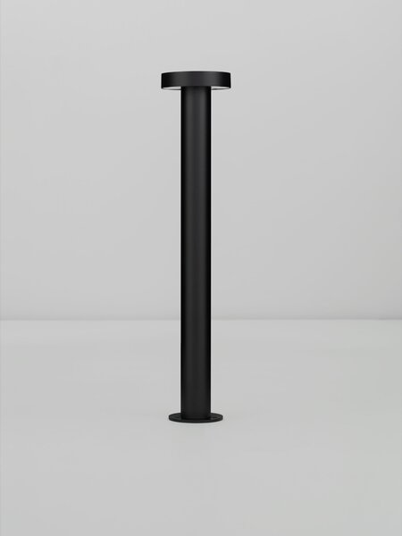 Vonkajšia stojaca lampa Gong antracitová 12 W – Sivá (9923444)