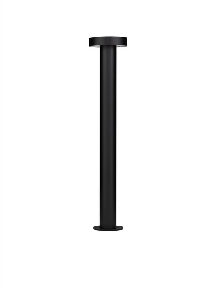 Vonkajšia stojaca lampa Gong antracitová 12 W – Sivá (9923444)