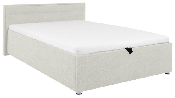 ČALÚNENÁ POSTEĽ, 140/200 cm, krémová Livetastic - Online Only spálne, Online Only