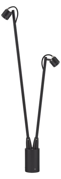 Vonkajšia stojaca lampa Sento tmavo antracitová 6 W