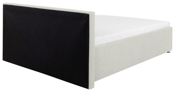 ČALÚNENÁ POSTEĽ, 140/200 cm, krémová Livetastic - Online Only spálne, Online Only