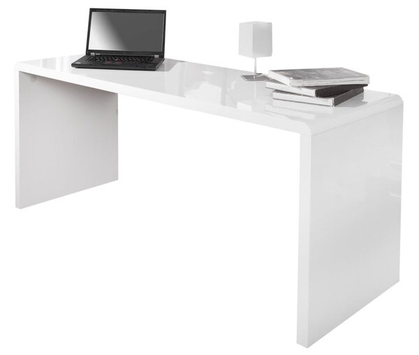 Estila Luxusný moderný dizajnový kancelársky stôl Fast Trade biely 160cm