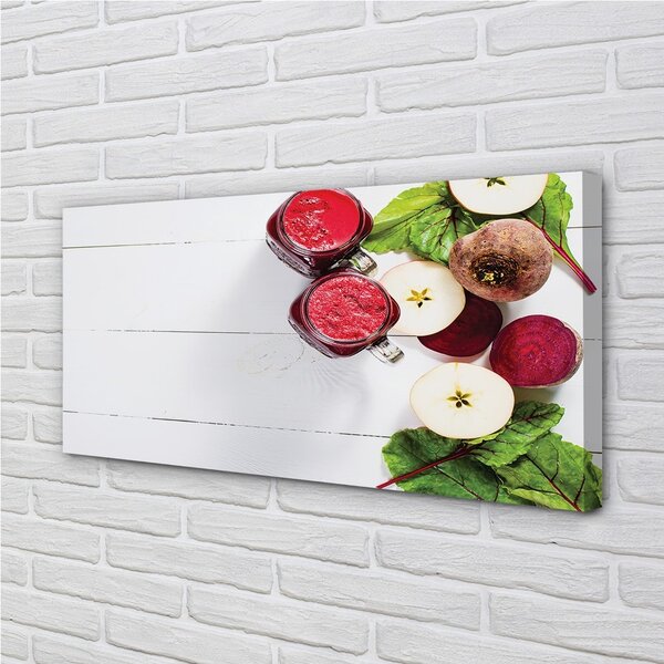 Obraz canvas Koktaily repa-jablko 100x50 cm