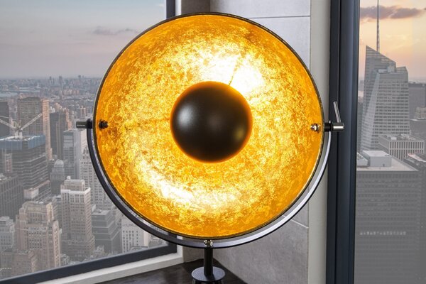 Estila Dizajnová originálna stojaca lampa Studio 140cm zlatá