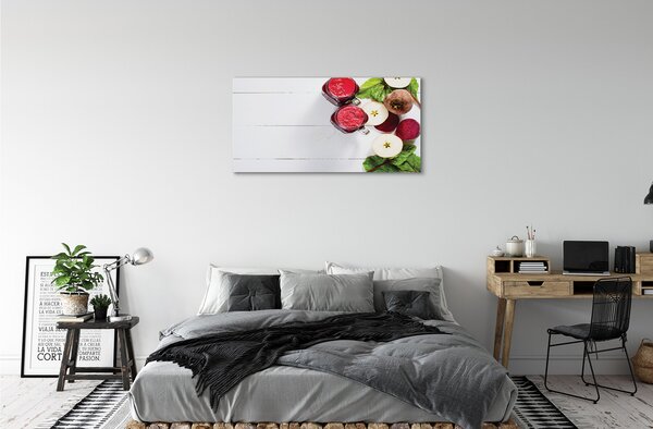 Obraz canvas Koktaily repa-jablko 100x50 cm