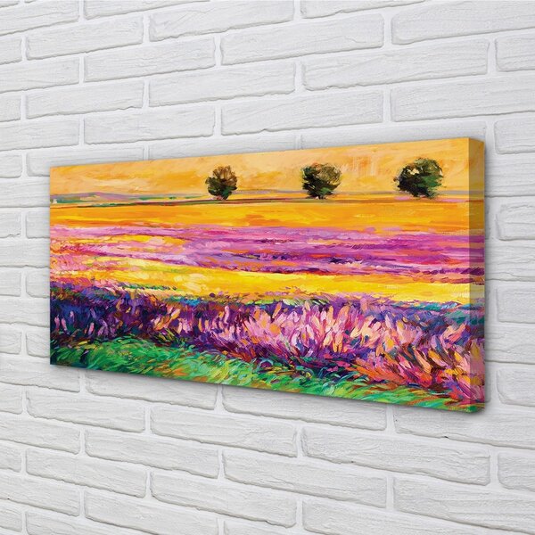Obraz canvas trees sky 100x50 cm