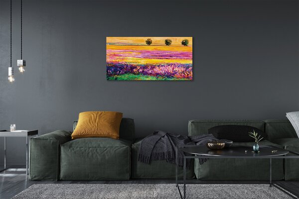 Obraz canvas trees sky 100x50 cm
