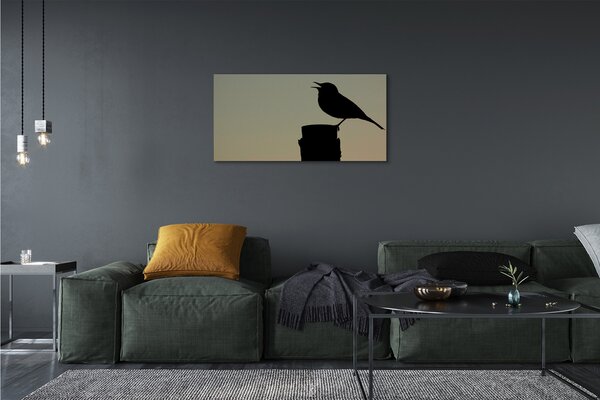 Obraz na plátne Drozd 100x50 cm