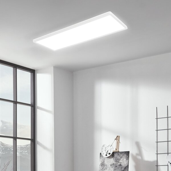 Briloner 7404-016 - LED RGBW stmievateľný prisadený panel LED/22W/230V 4000K + diaľkové ovládanie
