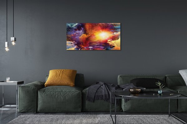 Obraz na plátne Abstraktné fraktálne vzory 100x50 cm