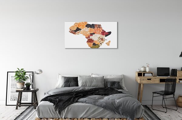 Obraz canvas mapa korenie 100x50 cm