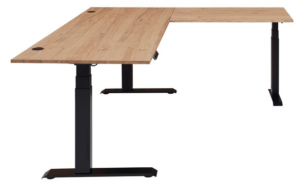 ROHOVÝ PÍSACÍ STÔL, dub artisan, 185/177/64-129 cm P & B - Online Only kancelárie, Online Only