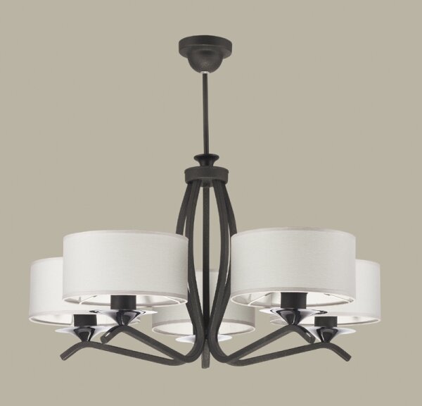 JUPITER 1279-KS5G - Luster KASZMIR 5xE27/60W