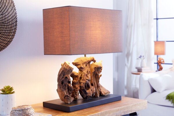 Estila Luxusná jedinečná stolná lampa Araon