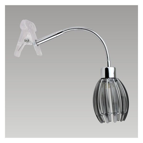 Lampa s klipom EZZO 1xG9/33W/230V dymová