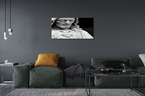Obraz na plátne socha Ježiša 100x50 cm