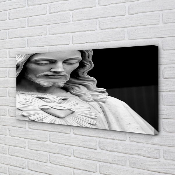 Obraz na plátne socha Ježiša 100x50 cm