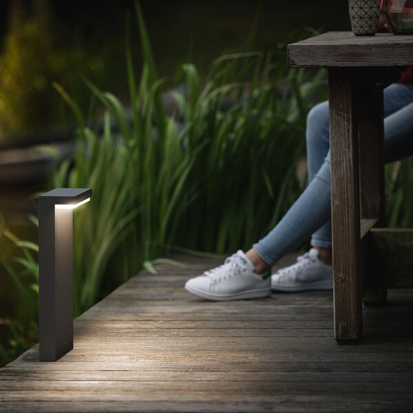 Philips 16485/93/P0 - LED Vonkajšia lampa BUSTAN 2xLED/4,5W/230V IP44