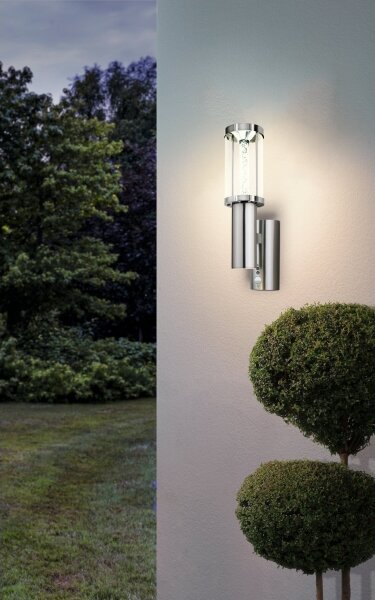 Eglo 94128 - LED vonkajšie osvetlenie s čidlom TRONO STICK 1xGU10/3W + LED/3,7W IP44