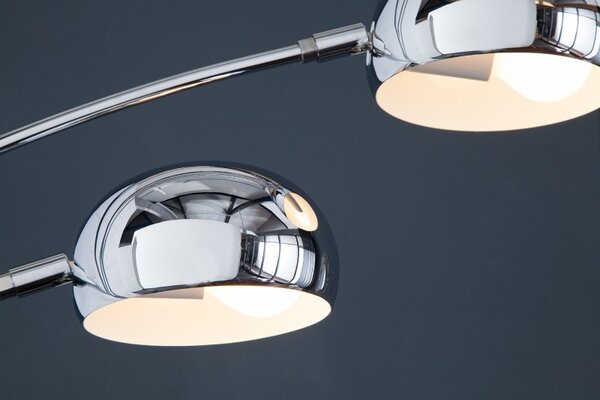 Estila Dizajnová moderná stojaca lampa Five Lights chrómová