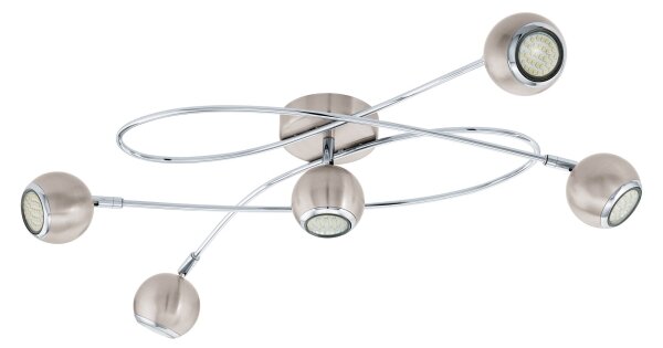 Eglo 94251 - LED Bodové svietidlo LOCANDA 5xGU10-LED/3W/230V