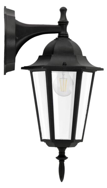 Vonkajšie nástenné svietidlo 1xE27/20W/230V IP43 čierna