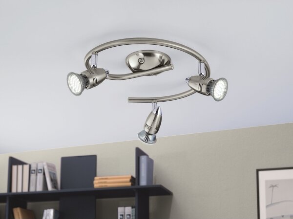 Eglo 92643 - LED Bodové svietidlo MAGNUM 3xGU10/3W/230V