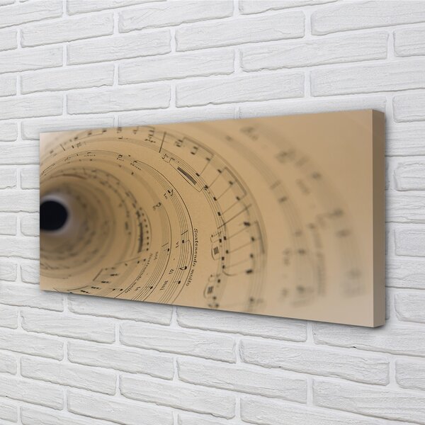 Obraz canvas note card 100x50 cm