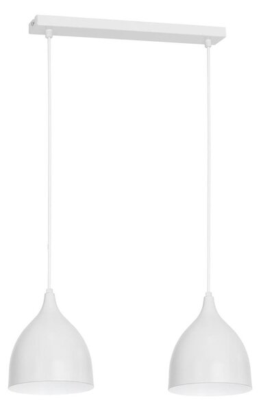 Luster na lanku NOAK 2xE27/15W/230V biela