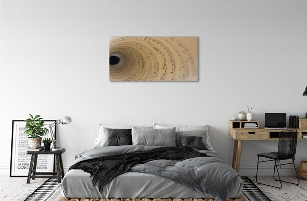 Obraz canvas note card 100x50 cm