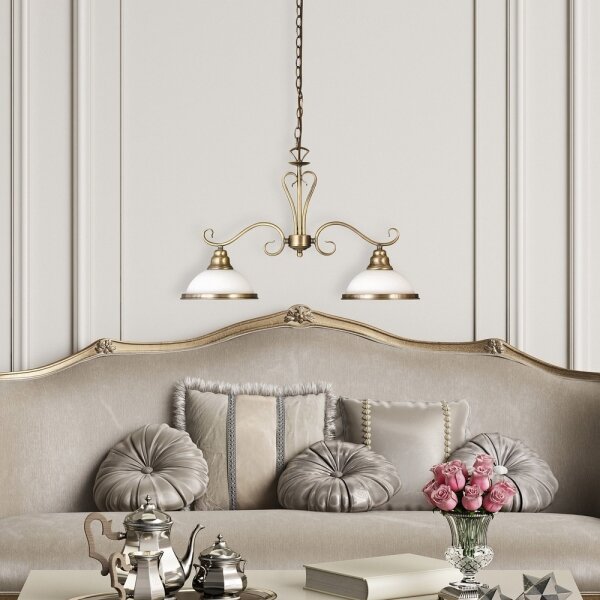 Rabalux 2757 - Luster ELISETT 2xE27/60W/230V