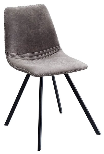 Estila Dizajnová stolička Amsterdam Retro antique šedá