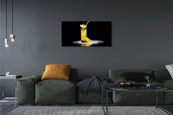 Obraz canvas orange koktail 100x50 cm